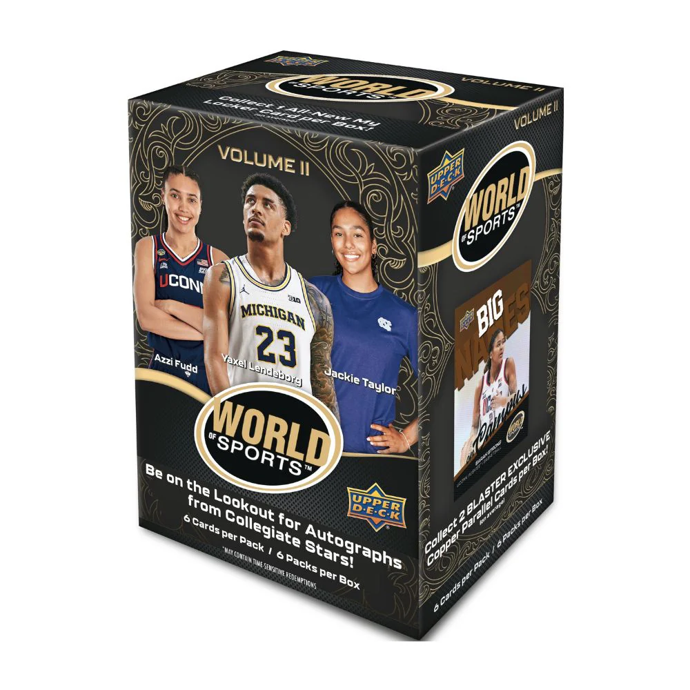 2025 Upper Deck World of Sports Volume 2 Blaster Box