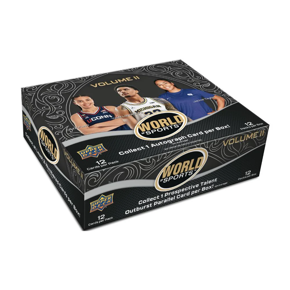 2025 Upper Deck World of Sports Volume 2 Hobby Box