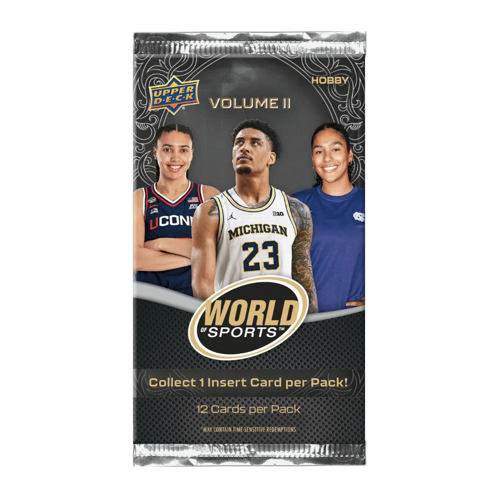 2025 Upper Deck World of Sports Volume 2 Hobby Box - Image 2