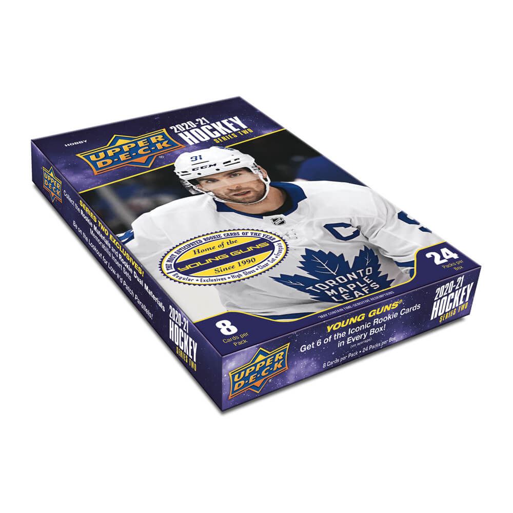 2020-21 Upper Deck Series 2 Hockey Hobby - Image 3
